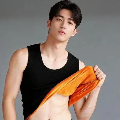 남자 기모 나시 발열 런닝 겨울 이너웨어 남자속옷 상의 겨울철방한용품