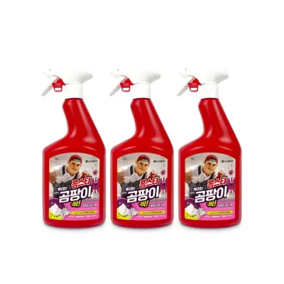 홈스타 맥스프레쉬 뿌리는 곰팡이 싹(본품 900ml)-3개 곰팡이제거 LG생활건강 악취제거 락스 욕실세정제