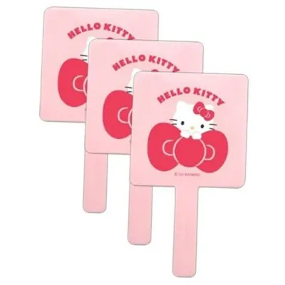 사각 휴대용 손거울 학생용 어린이 여아 메이크업 파우치 여행용 거울 책상 탁상