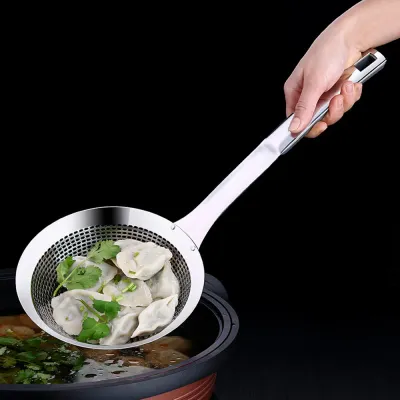 스텐뜰채 건지기망(40cm) 우동 면건지기