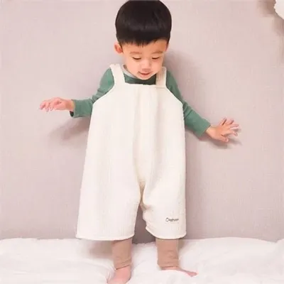 아동 수면 조끼 어린이 수면 조끼 아기 신생아 유아 순면 잠옷 상하의
