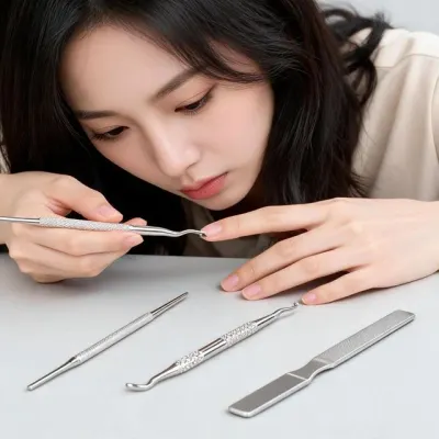 발톱큐렛 내향성 내성 발톱 정리 도구 홈케어 데일리 미니멀 스타일