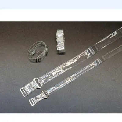 투명 유광 브라끈 하트 1cm 오프숄더 브래지어끈 기본브라끈 투명브라끈