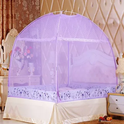 모기장 180x220cm 퍼플 침대모기장 아기모기장 모기장텐트