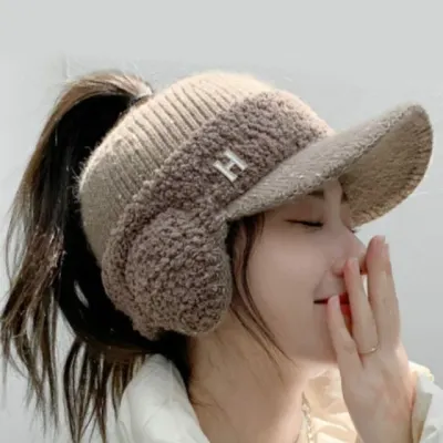 패션 방한 모자 귀돌이모자 패션방한모자 이쁜모자
