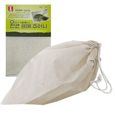 삼베주머니 육수망 과학실습 실험물품 특대형 35x50cm 육수 한약자루