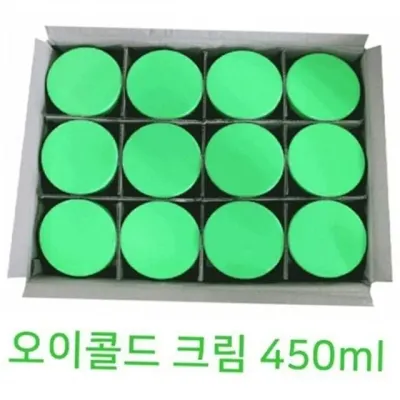 오이 마사지 크림 450mlx18개 콜드 마사지 크림 대용량 수분 보습 진정 얼굴 세안용