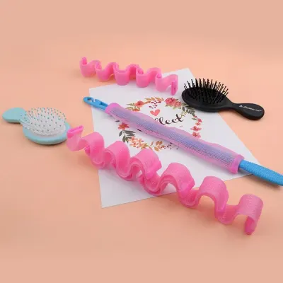 고데기 없이 만드는 웨이브 히피펌 롤 42cm 12개입