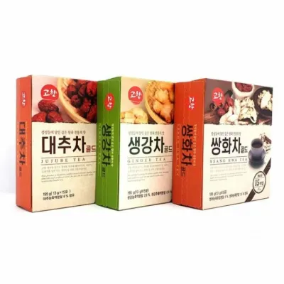 골드 전통차 티백 한방차 따뜻한차