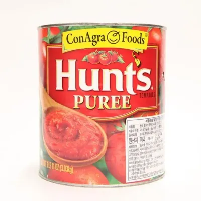 헌트 토마토 퓨레 3kg 스파게티소스 토마토소스 토마토페이스트