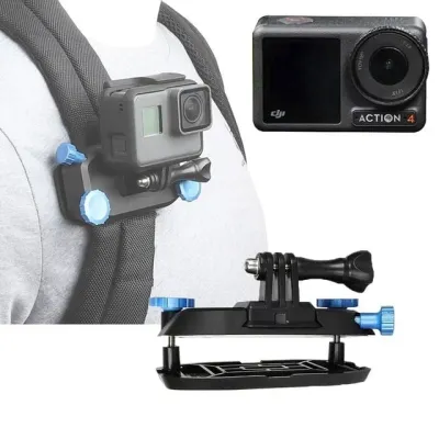 스포츠캠라 스트랩고정 가방연결 클립마운트