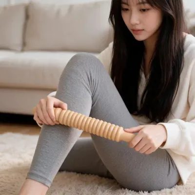 마사지기 다리 마사지봉 발 롤러 스트레칭 셀프 홈트 데일리 사무실 자취