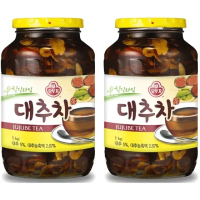 오뚜기 대추차 2kg(1kgx2병)