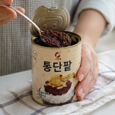 통단팥 850g 캔포장 빙수용 팥빙수 토핑 단맛 팥디저트