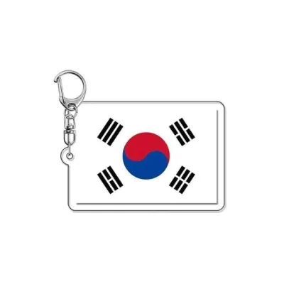 태극기 열쇠고리 5p 가방 장식 자동차 키홀더