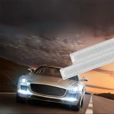 차량용 데이라이트 블루 LED 17cm 2X6W