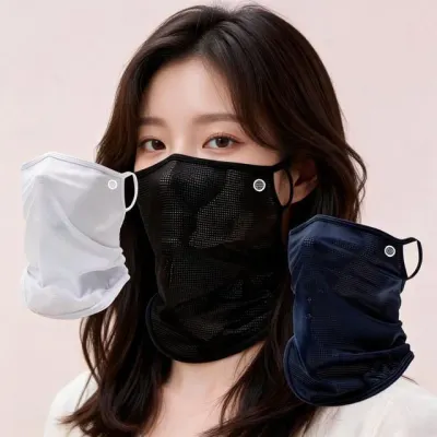 스포츠 마스크 자외선차단 쿨 여름 골프 러닝 자전거 야외활동 라이딩 등산 조깅