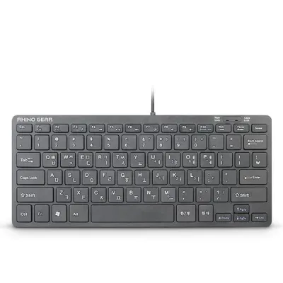 라이노기어 RG-K2 USB 미니 유선키보드
