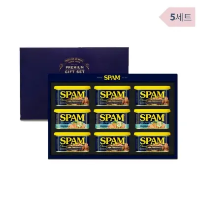 CJ 스팸8K 선물세트 5세트 1박스 설 추석 명절 기프트