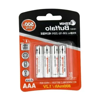 충전지 AAA 800mAh 4개입 헤드랜턴 충전용배터리팩