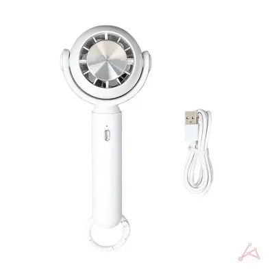 냉각 선풍기 화이트 휴대용 손선풍기 미니 핸디선