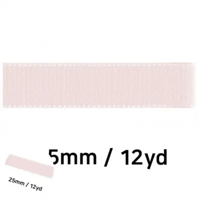화분리본 포장리본끈 선물포장끈 공예리본 공예부자재 핑크 리본 골직 스티치 롤 25mm