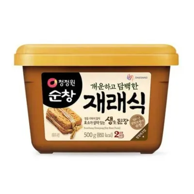 청정원 순창 재래식 생된장 500g 전통 된장찌개용