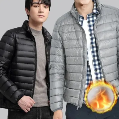 경량패딩 남녀공용 숏패딩 이너 점퍼 겨울 방한 작업복 근무복 아우터