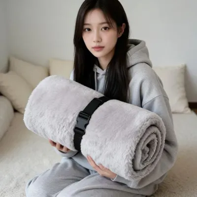 캠핑 웨빙 스트랩 수납 벨트 버클 압축 여행 데일리 미니멀 감성 베이직 50cm