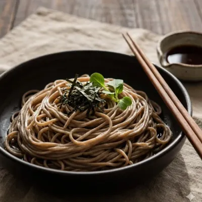 메밀현미국수 400g 소면 콩국수면 소바 막국수 모밀