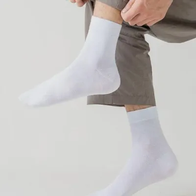 중목양말 무지 5컬러 남자 사계절양말 순면 양말 데일리