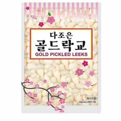 락교 파우치 1kg 대용량락교 회곁들임반찬 락교절임