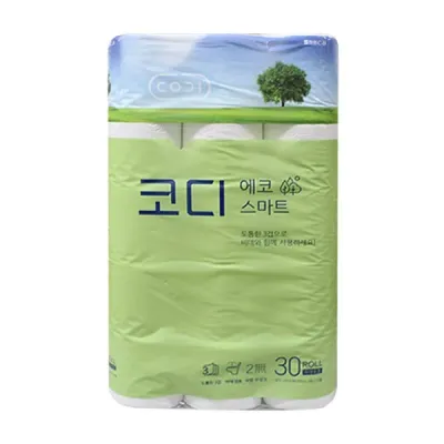 코디 에코 스마트 화장지 30롤 -TJ/화장지/티슈/휴지/두루마리화장지/두루마리티슈/두루마리휴지/휴지30롤/