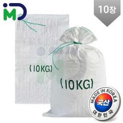 국산 마대 정곡용 10 kg 장 자루 포대 정미소 쌀마대 곡식 벼 재활용 분리수거