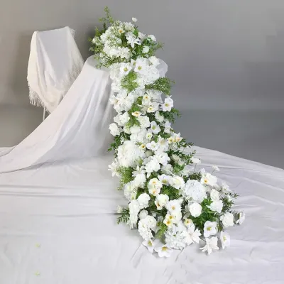 인테리어 파티 행사 테이블 조화 꽃장식P(150cm)