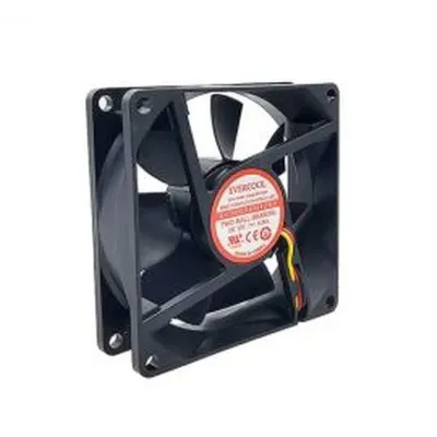 쿨링팬 80mm DC 12V 25T 2볼베어링 3핀 전원 PC 컴퓨터 본체 냉각팬 케이스팬 배기 쿨러 환기 팬