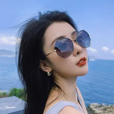 오버사이즈 틴트 편광 선글라스 골프 패션 렌즈 안경
