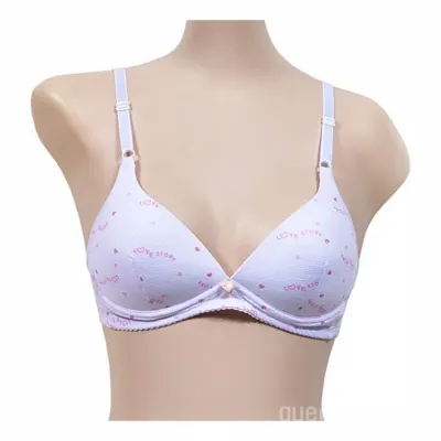 중학생 하트무늬 3단계 A컵 브라