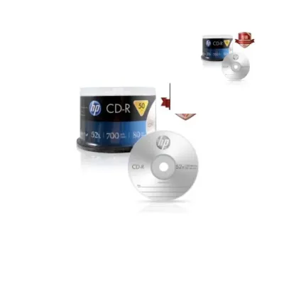 HP CD-R 52X 50P벌크 박스 6개입 CD보관 CD수납 PC용품 공CD