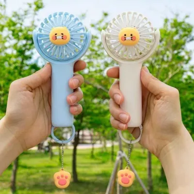 춘식이 미니 파워 선풍기 충전식선풍기 핸디선풍기 목걸이선풍기