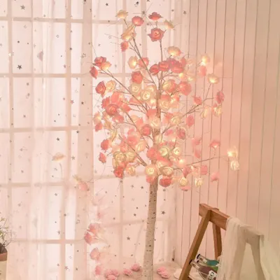 감성데코 장미나무 LED 무드등 (USB) (180cm)