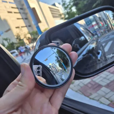 각도조절 차량 사이드미러 보조거울 한쌍