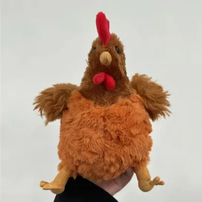 느낌상점 쓸데없는 특이한 선물 반려 닭 수탉 인형 귀여운 치킨인형