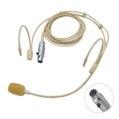 SHURE 호환 고급 헤드 마이크 연극 방송 공연 뮤지컬 무선 슈어 4핀 Beta35-S