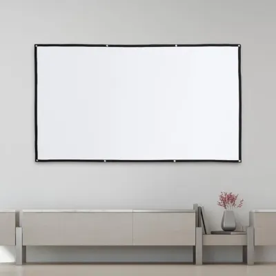 이동식 빔프로젝터 스크린 영화 빔스크린 (221x125cm)