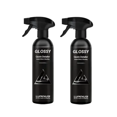 루미너스 글로시 세라믹 코팅제 차량용 물왁스 퀵디테일러 차광택 차왁스 500ml 2개