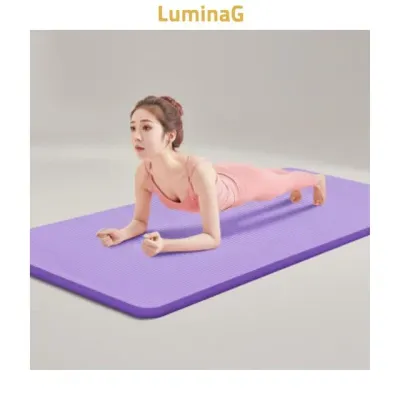 요가 매트 퍼플 헬스 러닝 운동 착용용 홈트 체육 훈련