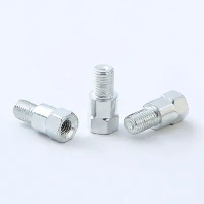 우리파파 오토바이 백미러 연장볼트 사이드 미러 볼트 10mm 실버 소볼트