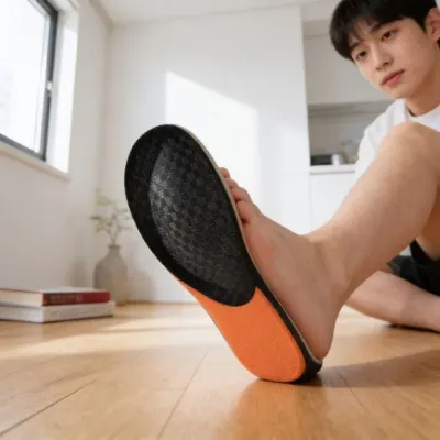 발바닥 아치 깔창 쿠션 패드 평발 완화 교정용 보조기기 신발 인솔 신발깔창 교정용품