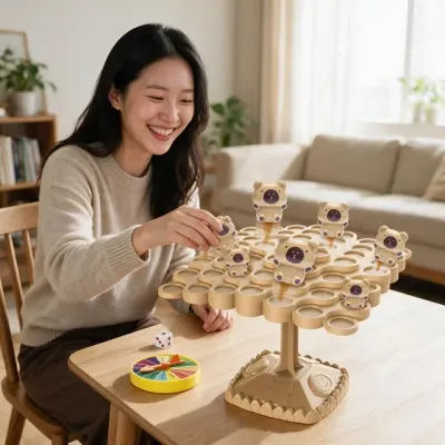 카피바라 밸런스 게임 보드게임 균형잡기 놀이 가족 친구 실내 오락 완구 장난감